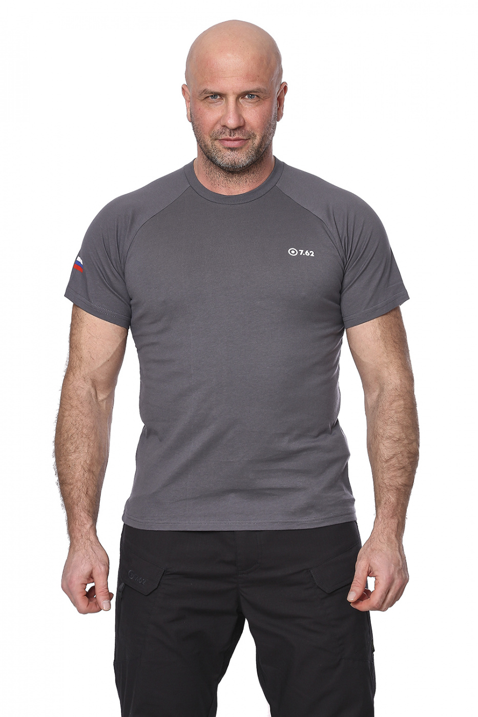 Футболка "Mini Logo T-Shirt" (хлопок, серый)