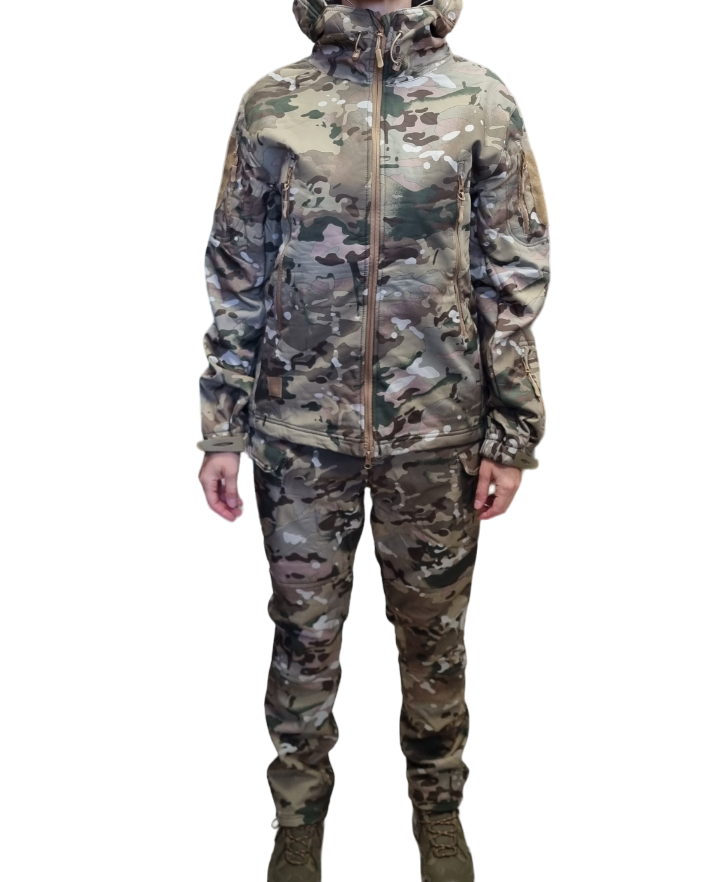 Костюм демисезонный мужской софтшелл мультикам CamoFans