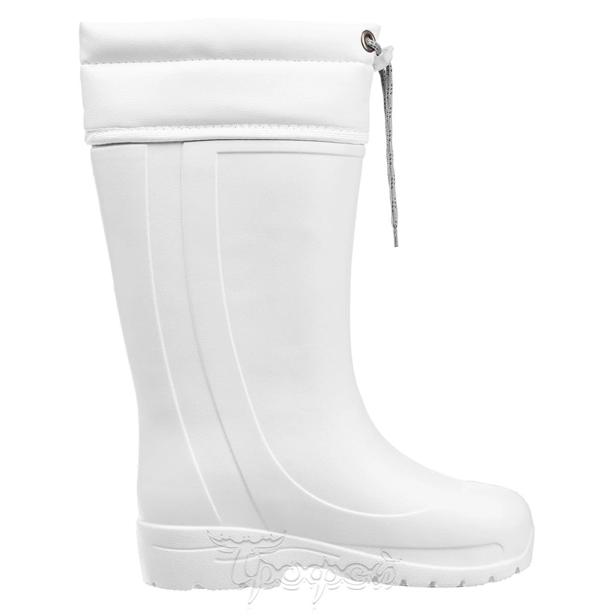 Сапоги женские зимние DIVA  ЭВА -60  вкладыш, манжета, белый