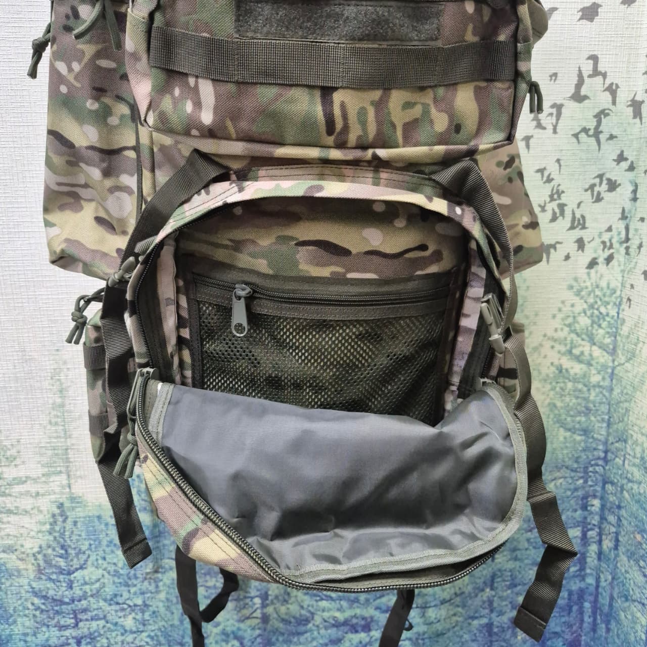 Рюкзак тактический 60 л. мультикам