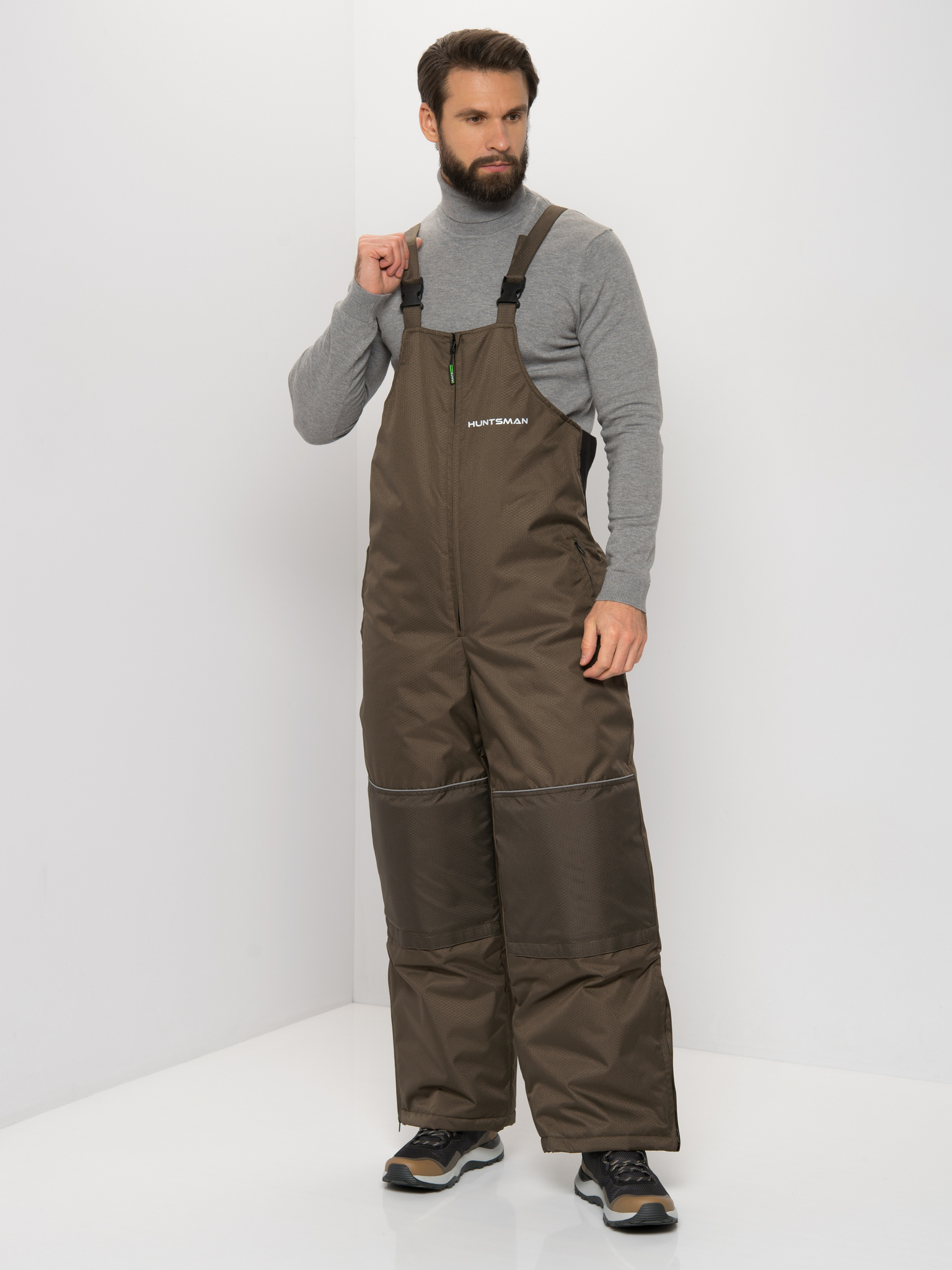 Костюм зимний Huntsman Полюс ткань Cell цвет Хаки