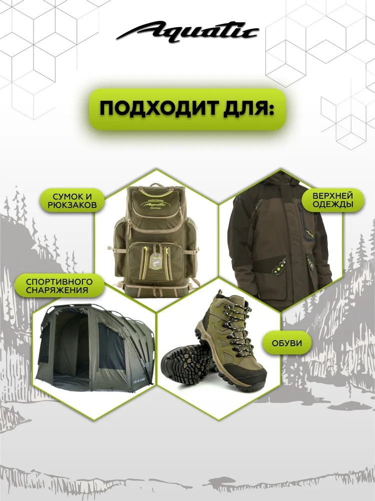 Водоотталкивающая пропитка для одежды и обуви Aquatic 250 мл