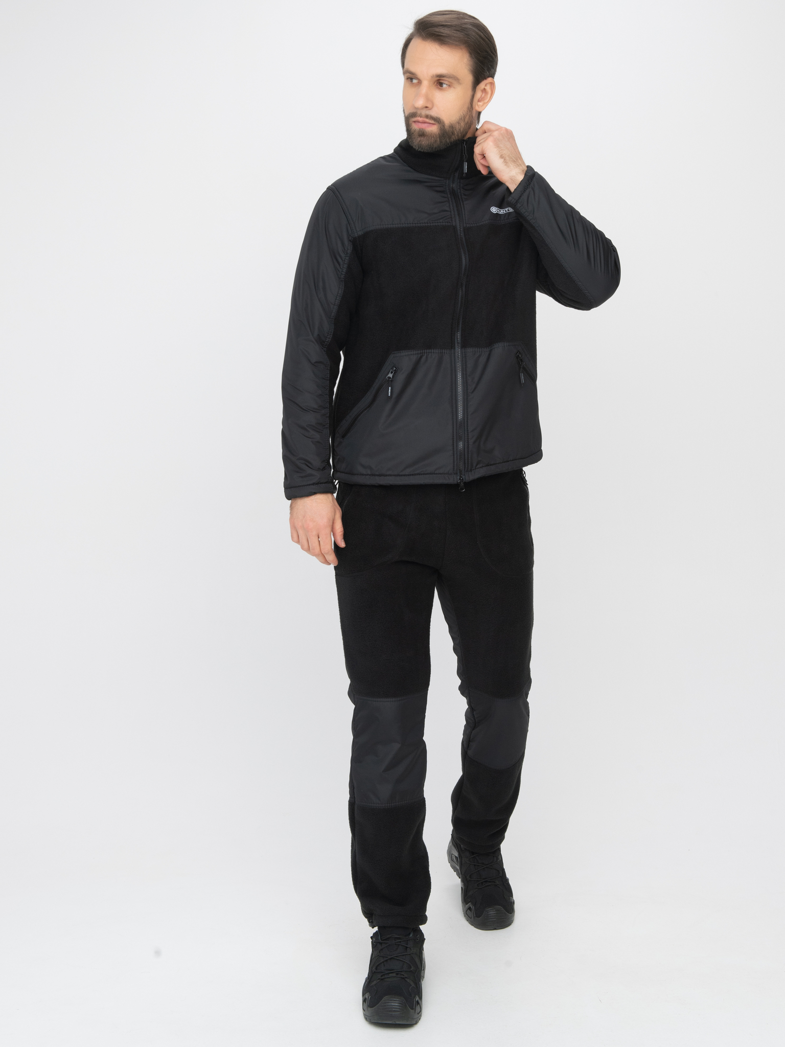 Костюм флисовый Пикник-ЛЮКС Черный