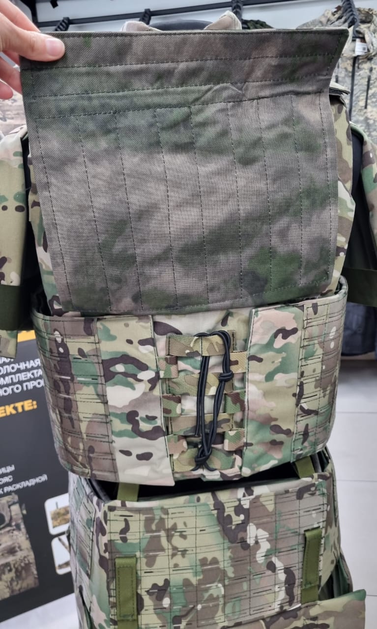 Комплект СИБЗ плитник+шея+плечи+пах+баллистика МУЛЬТИКАМ с липучкой