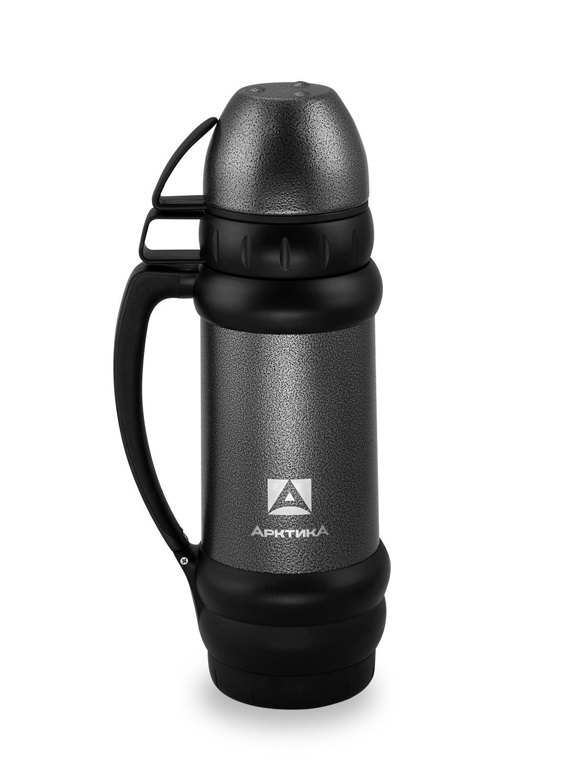 Термос бытовой, вакуумный ШТОРМ, тм "Арктика", 1000 мл, арт.109-1000М (черный)