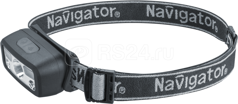 Фонарь Navigator 95 561 NPT-H45-ACCU налоб 1LEDx3Вт+4SMDб,+2SMDкр,5реж,Li-ion0.4