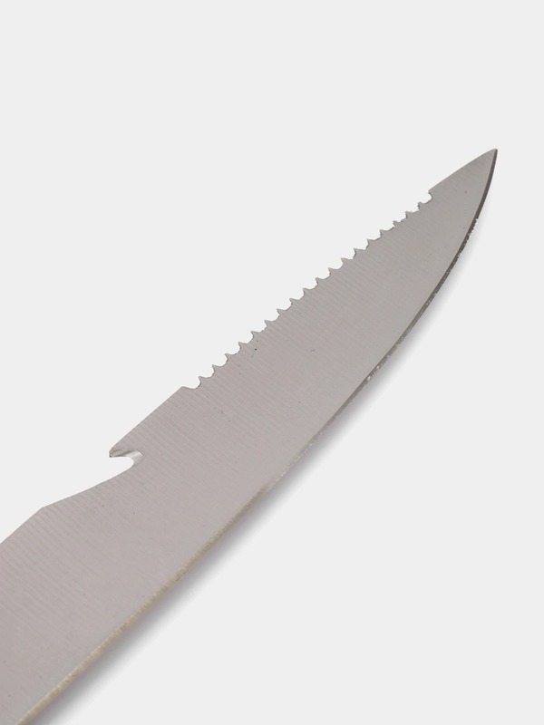 Нож рыболовный Jpfishing SS-125 (лезвие 125 мм, чехол с защелкой, stainless steel)