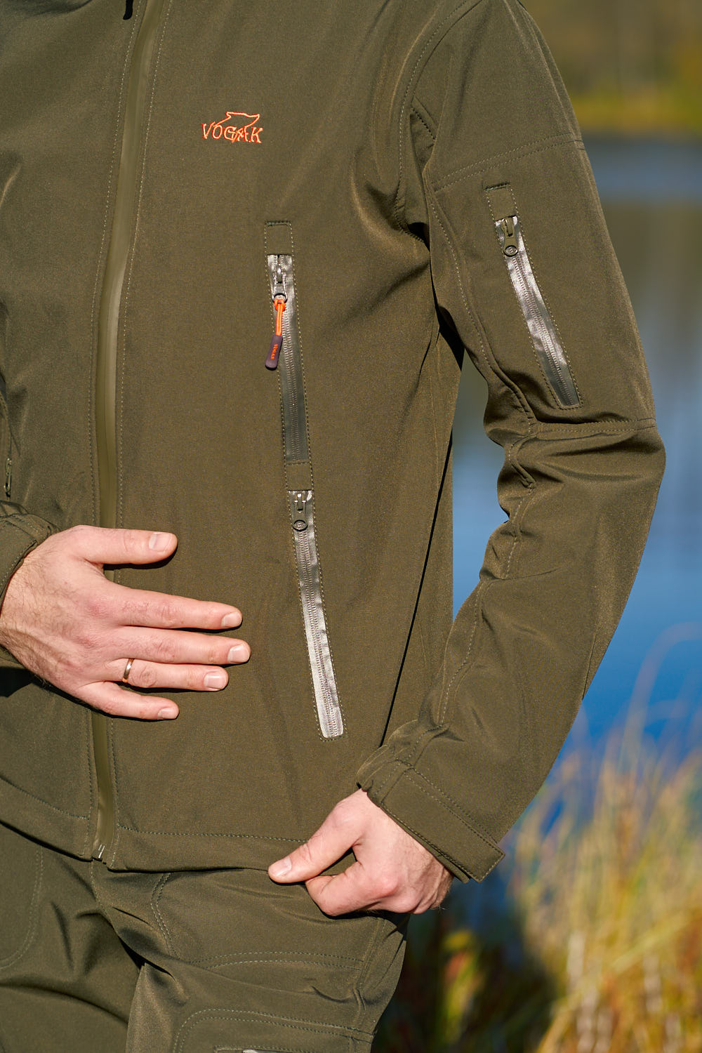 Костюм арт. 105 Форест софтшелл олива