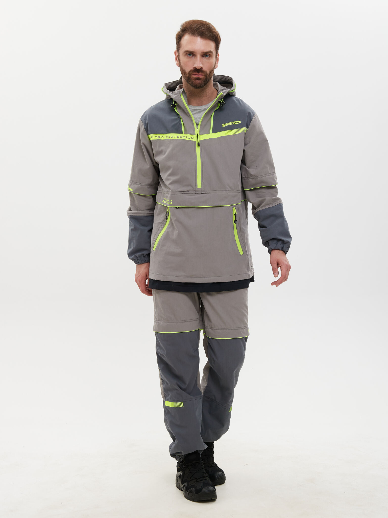 Костюм  Противоэнцеф. антигнус ПРЕМИУМ Ravena Peach Wash серый