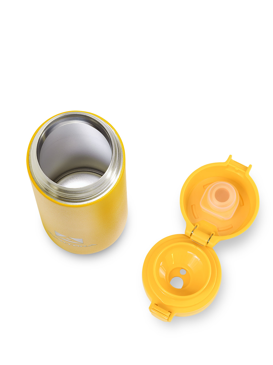 Термос питьевой  вакуумный, бытовой, тм "Арктика", 350 мл, 705-350 текстурный желтый