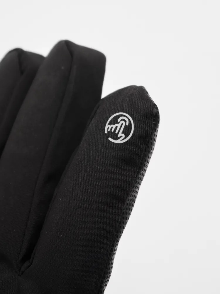 Перчатки горнолыжные мужские "SAIMAA", чёрный, (L)