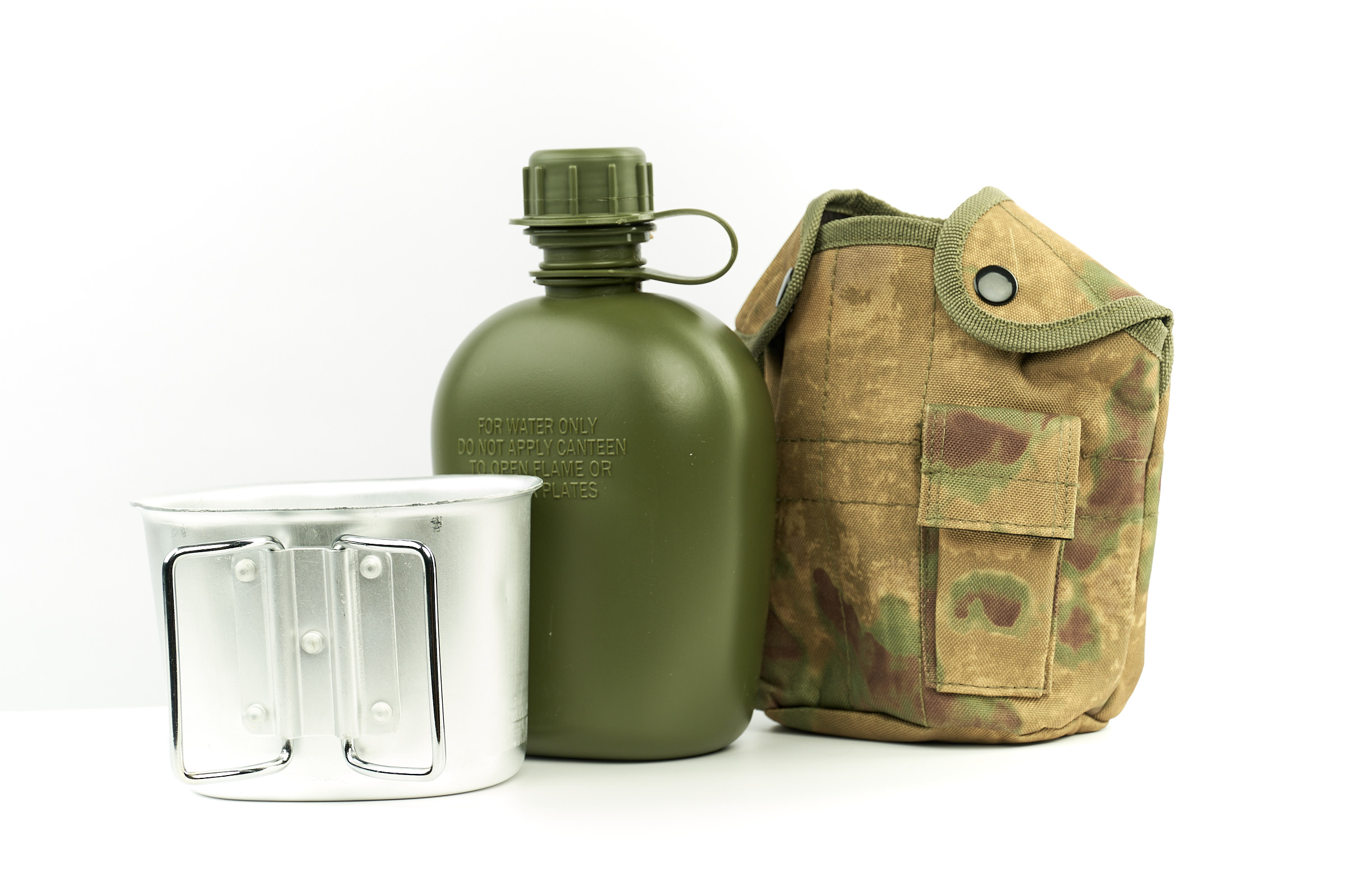 Фляжка Армейская "АКВА" МОХ