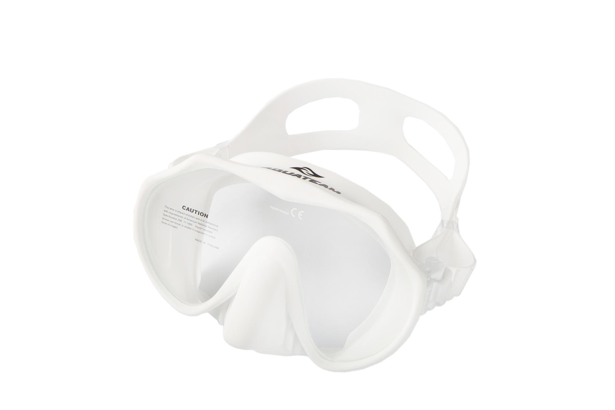 Маска Aquateam Frameless  БЕЛАЯ с боксом MH268041