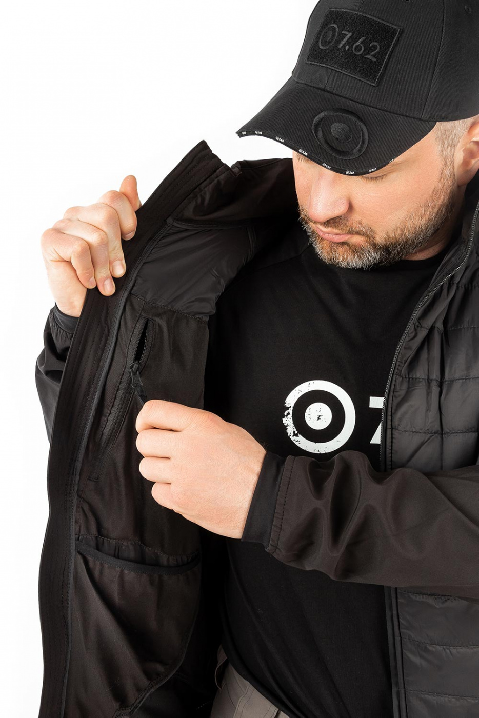 Куртка Бастион 7.62  демисезонная  мембрана софтшелл  черный