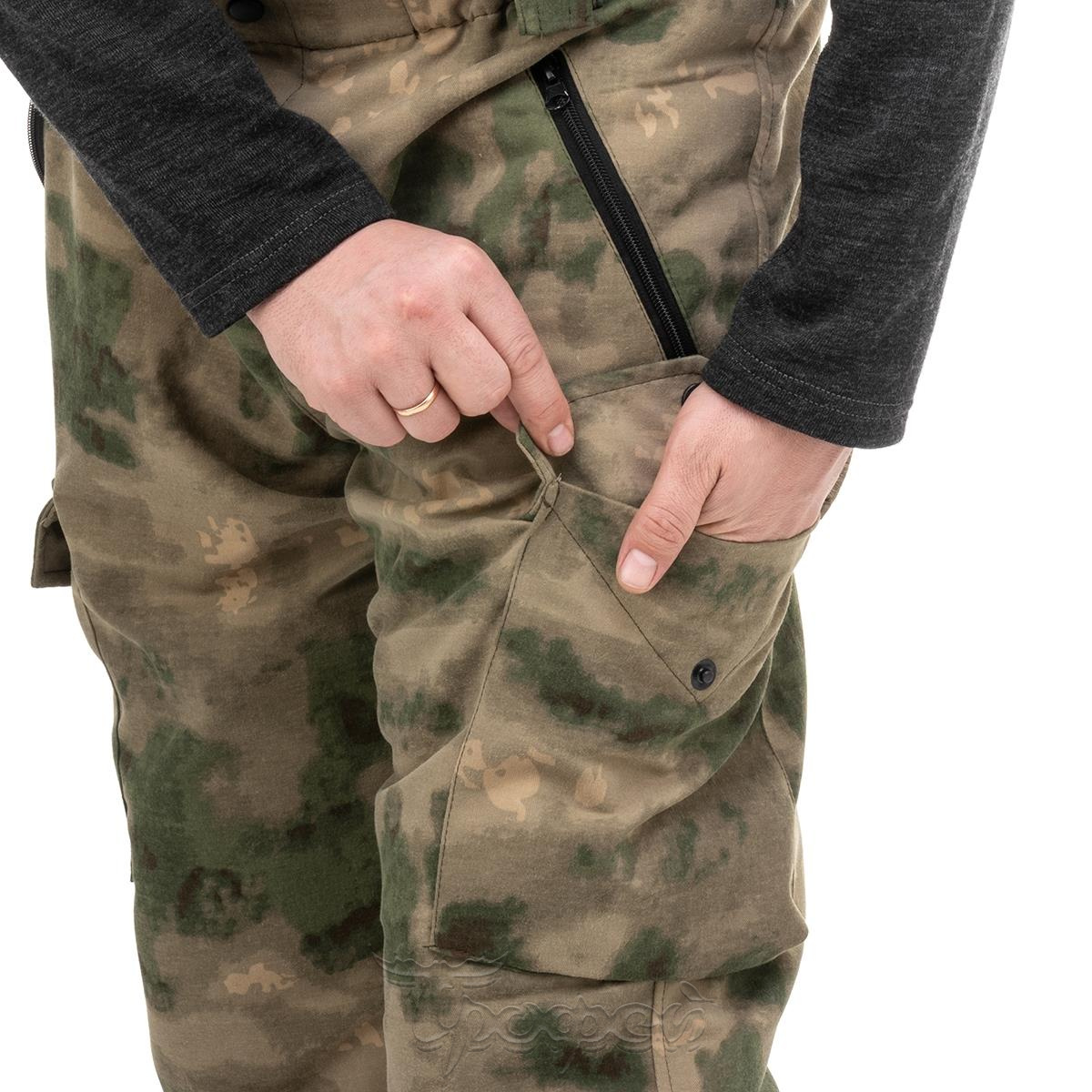 Костюм демисезонный на флисе Дельта-2 мох RG