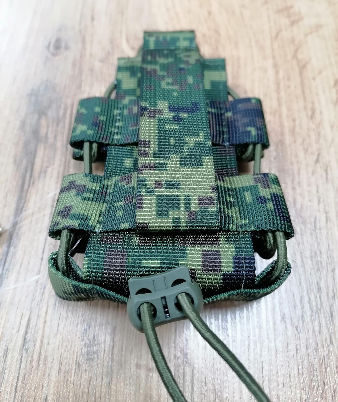 Подсумок под рации открытый Smilotalis цифра зеленая