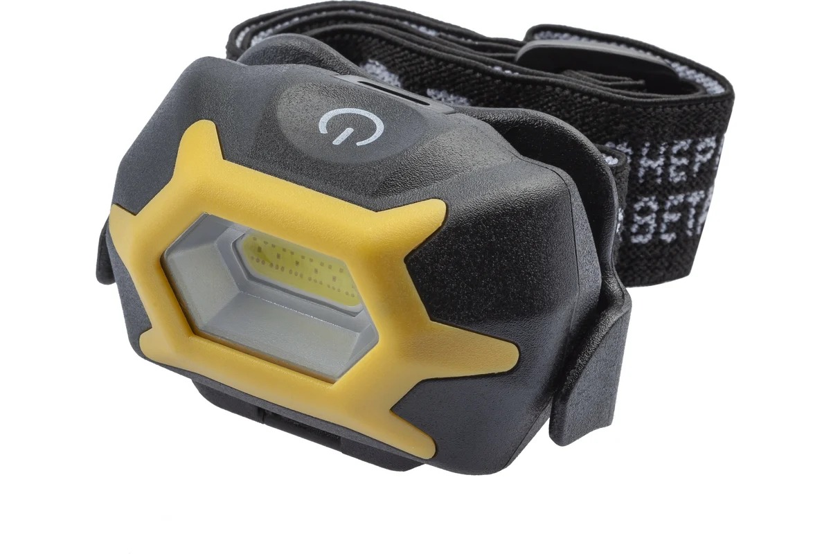 Фонарь ЭРА GB-701 Налобный серия "Практик" [5Вт COB, 3xAAA, сенсор, 3 режима, бл]