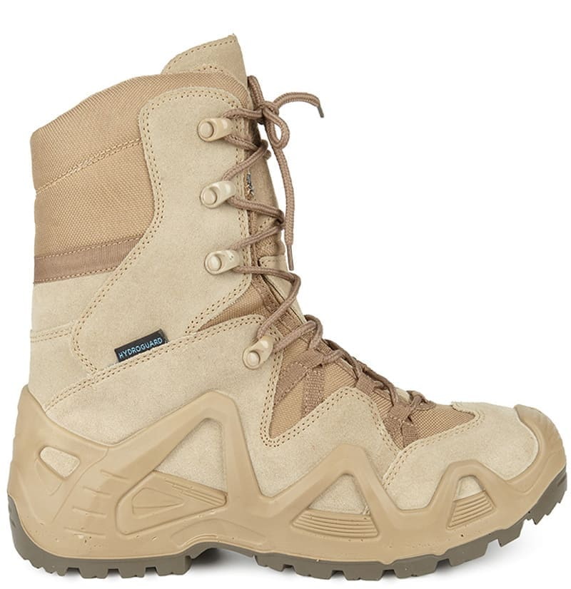 Ботинки с высокими берцами тактические "ТАРАНТУЛ" бежевый