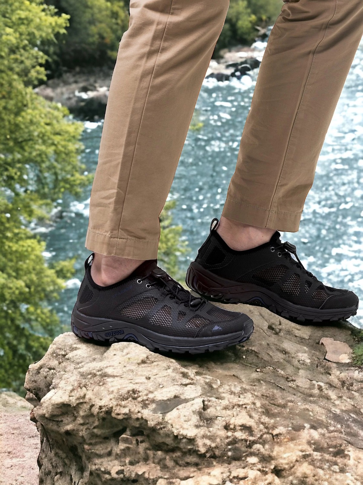 Кроссовки летние Editex SPARROW черный