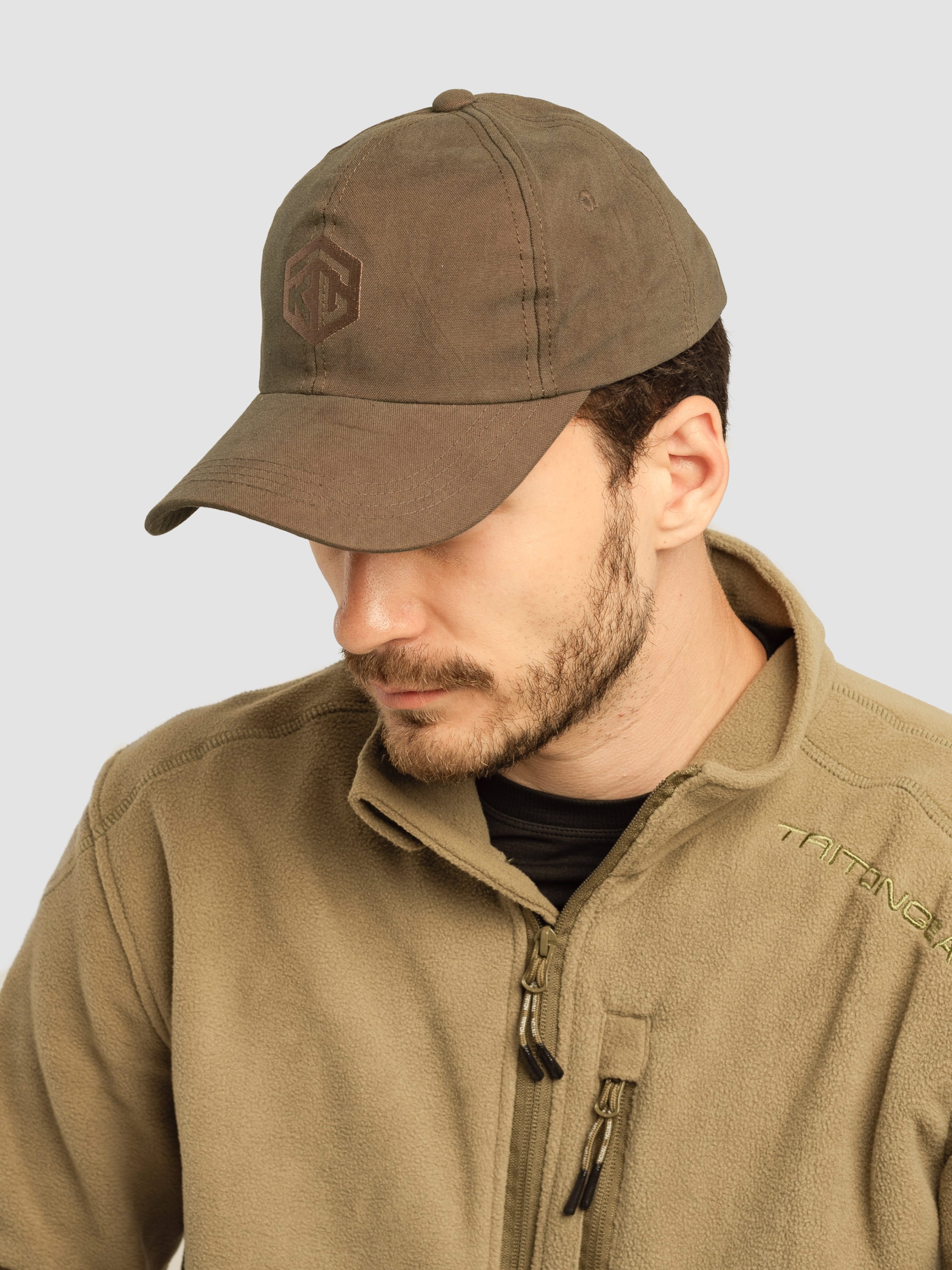 Бейсболка TRITONGEAR финляндия коричневый