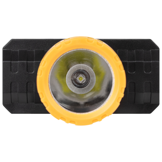 Фонарь ЭРА GA-802 аккумуляторный, мощный, яркий 2 режима , желто-черный