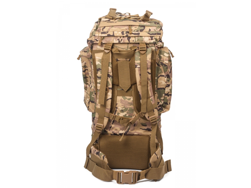 Рюкзак тактический RU 018 ткань Оксфорд Мультикам (Объем 70 л)