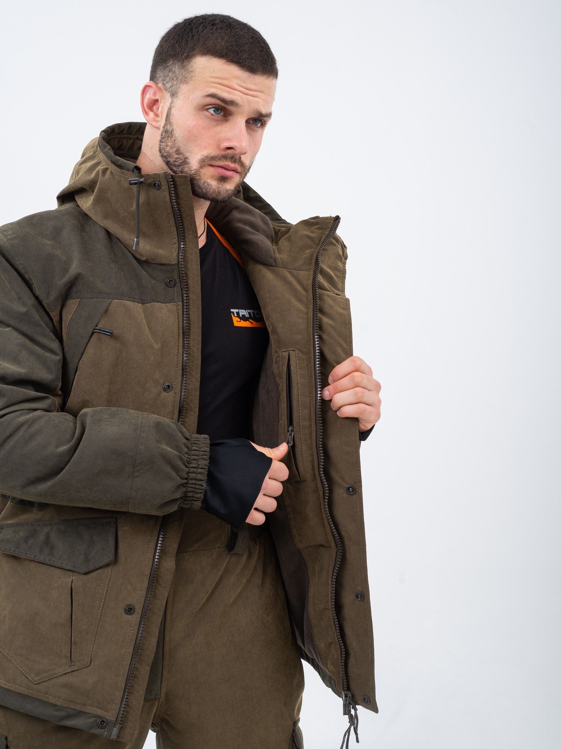 Костюм зимний "GORKA PRO" -15 (Norvegia, Коричневый)