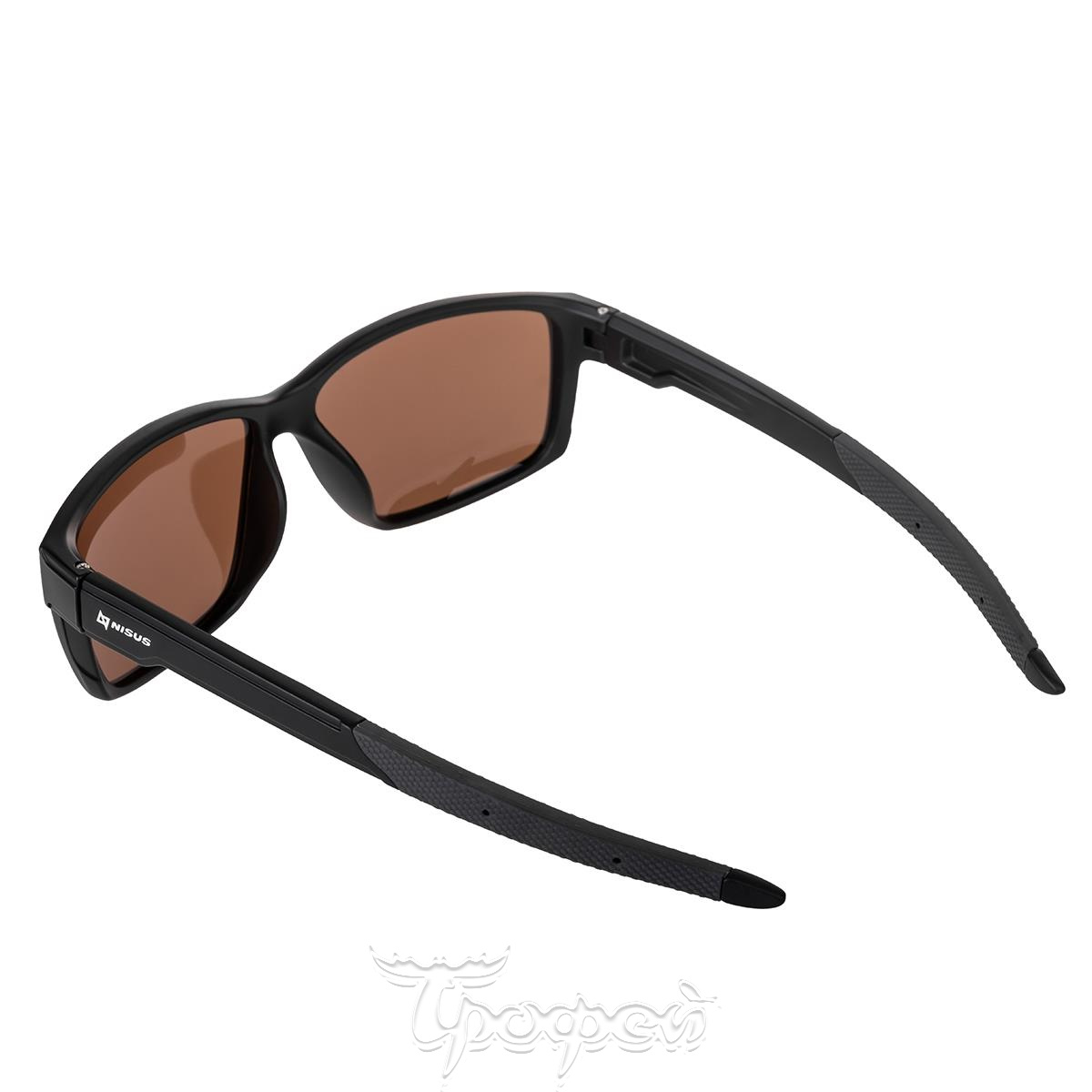 Очки поляризационные в жест.чехле (коричневый) (N-OP-PF2015-C) Nisus