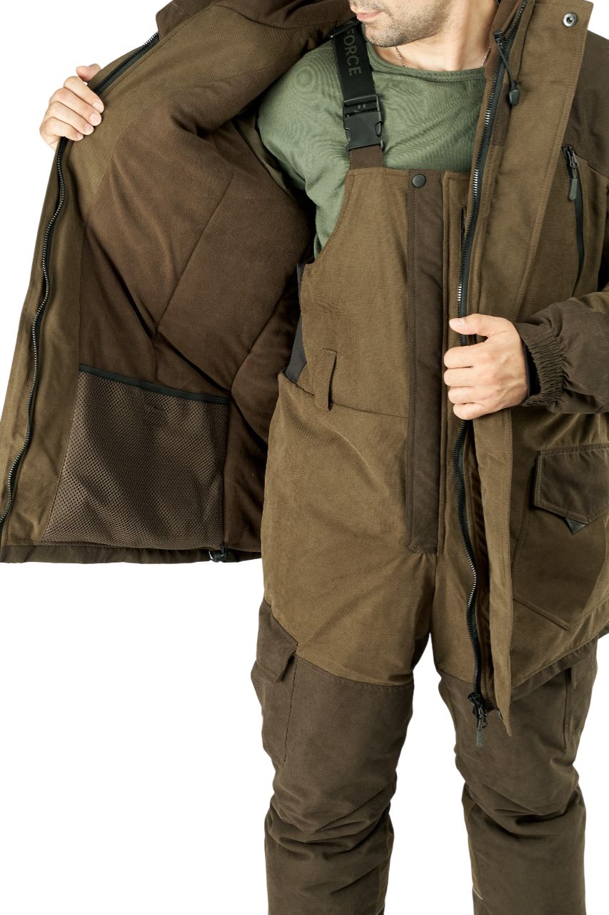 Костюм зимний мужской "NORDPOINT" (L.Brown 21\D.Brown 22)