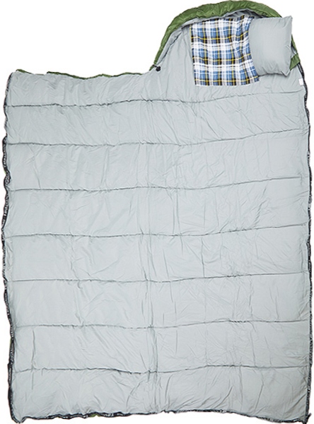 Спальный мешок-одеяло с капюшоном -23С TauMANN Ranger R (молния справа)