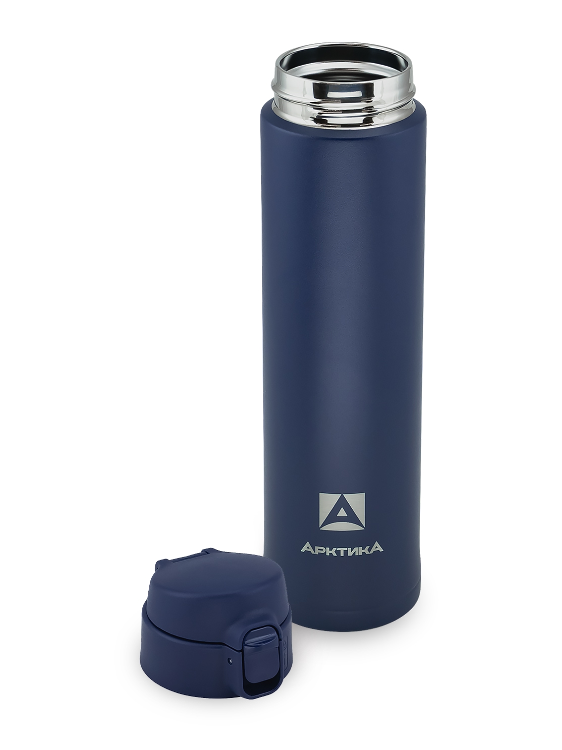 Термос питьевой  "Арктика" 520 мл  701-520 текстурный синий