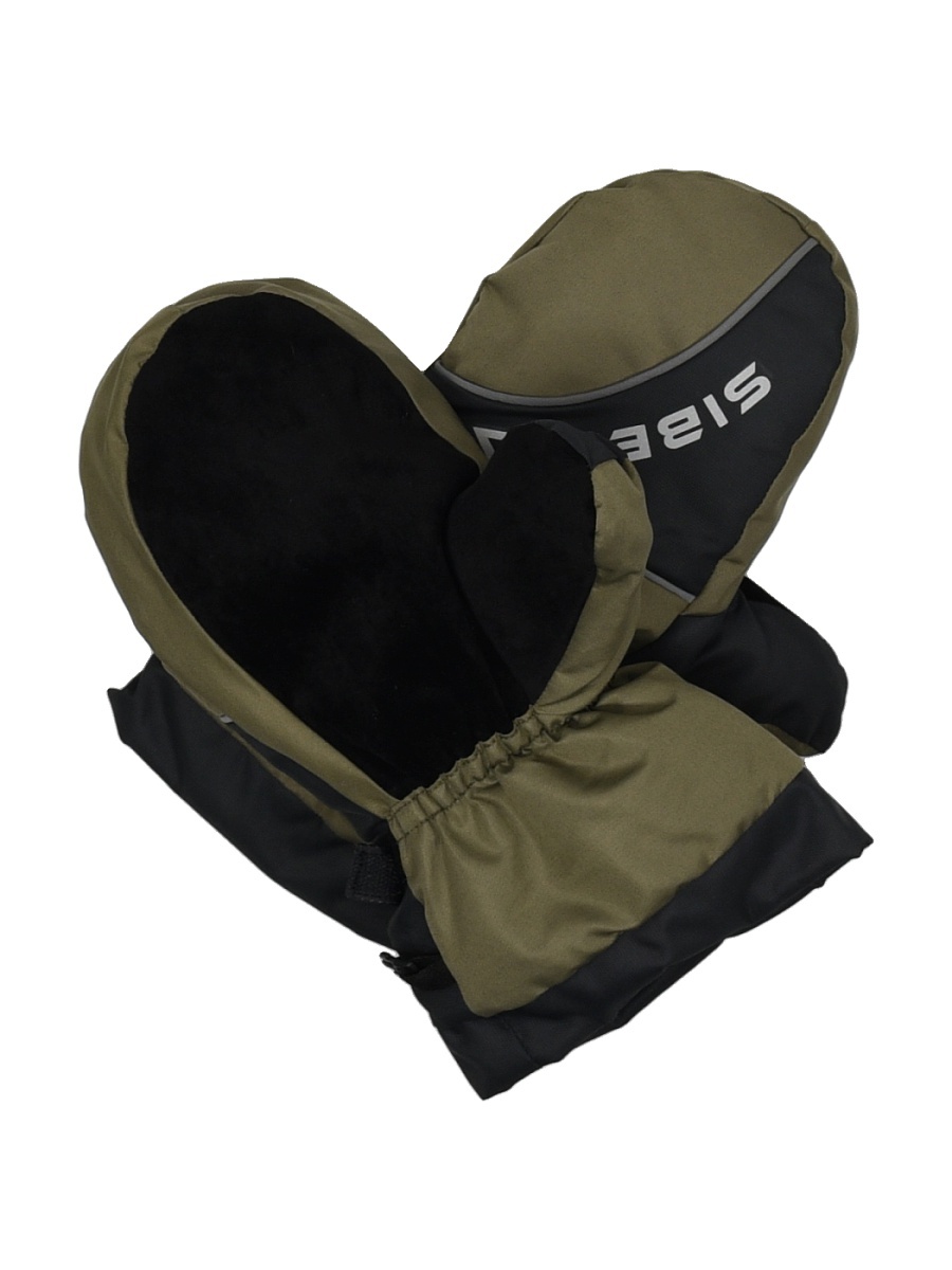 Рукавицы Siberia цвет Хаки/Черный ткань Breathable