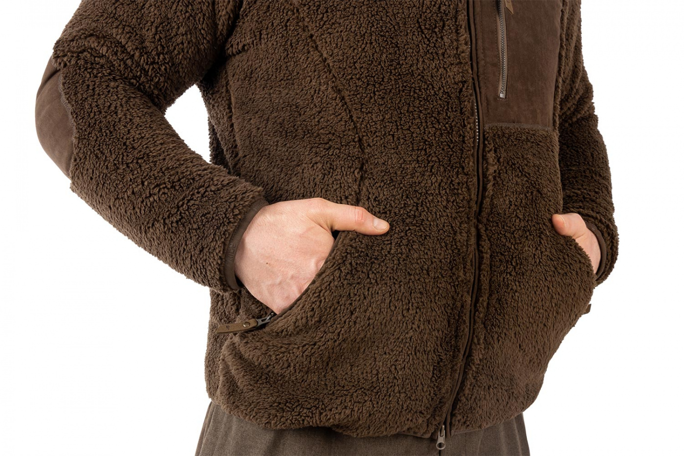 Манчестер толстовка PRIDE, демисезон, флис, коричневый