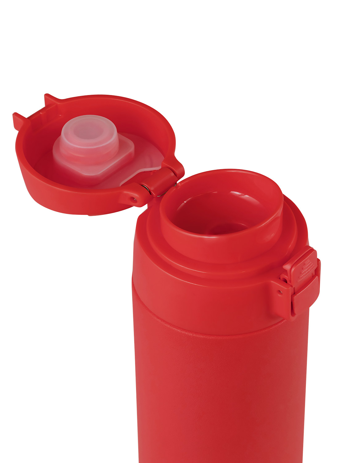 Термос питьевой  вакуумный, бытовой, тм "Арктика", 350 мл,  705-350 текстурный красный