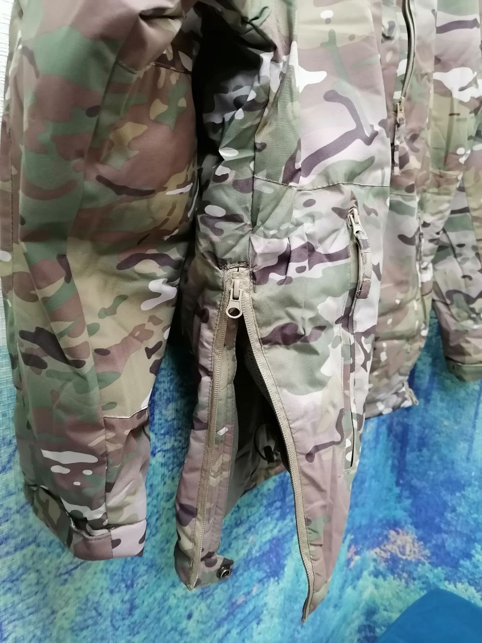 Куртка зимняя тактическая мультикам