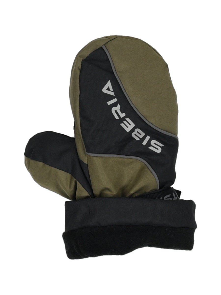 Рукавицы Siberia цвет Хаки/Черный ткань Breathable