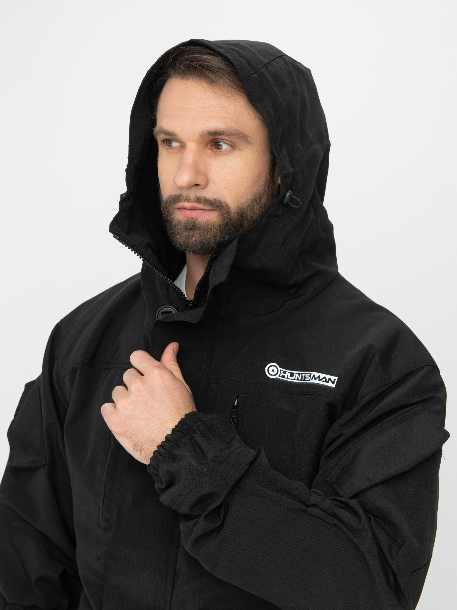 Костюм демисезонный Горка-5 ткань Смесовая Рип-Стоп Черный