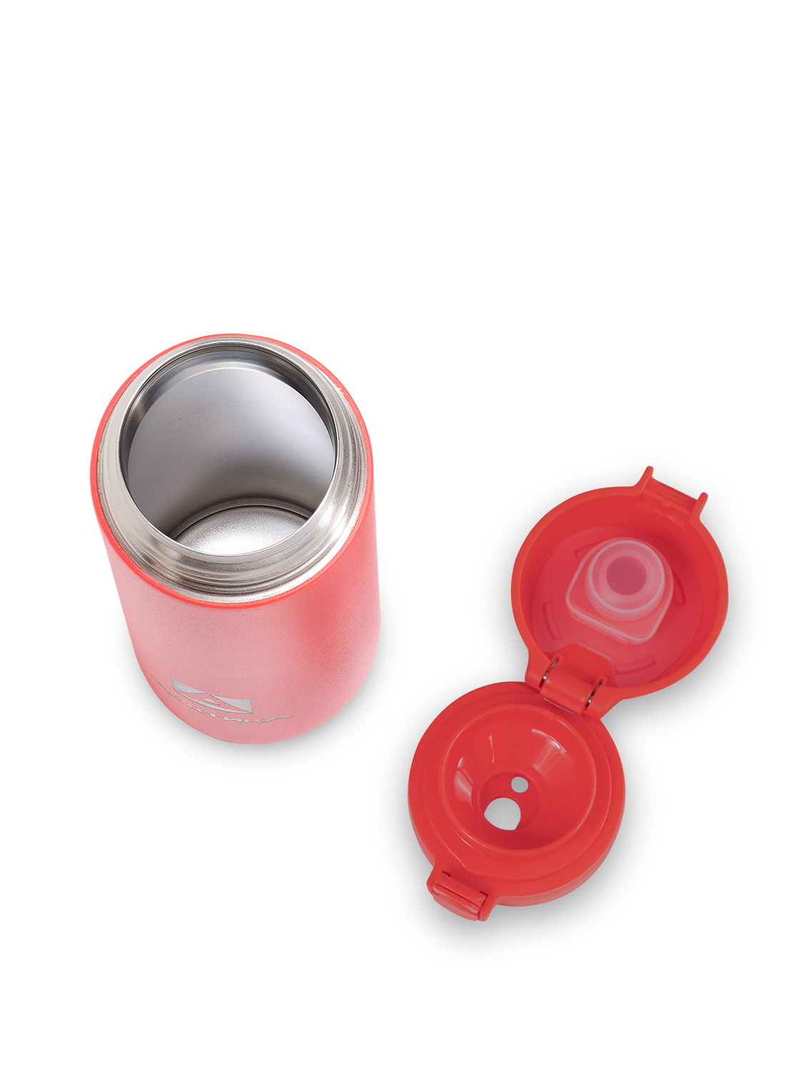 Термос питьевой  вакуумный, бытовой, тм "Арктика", 350 мл,  705-350 текстурный красный