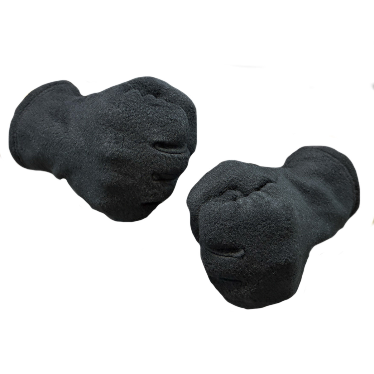 Перчатки флисовые зимние (Черный)