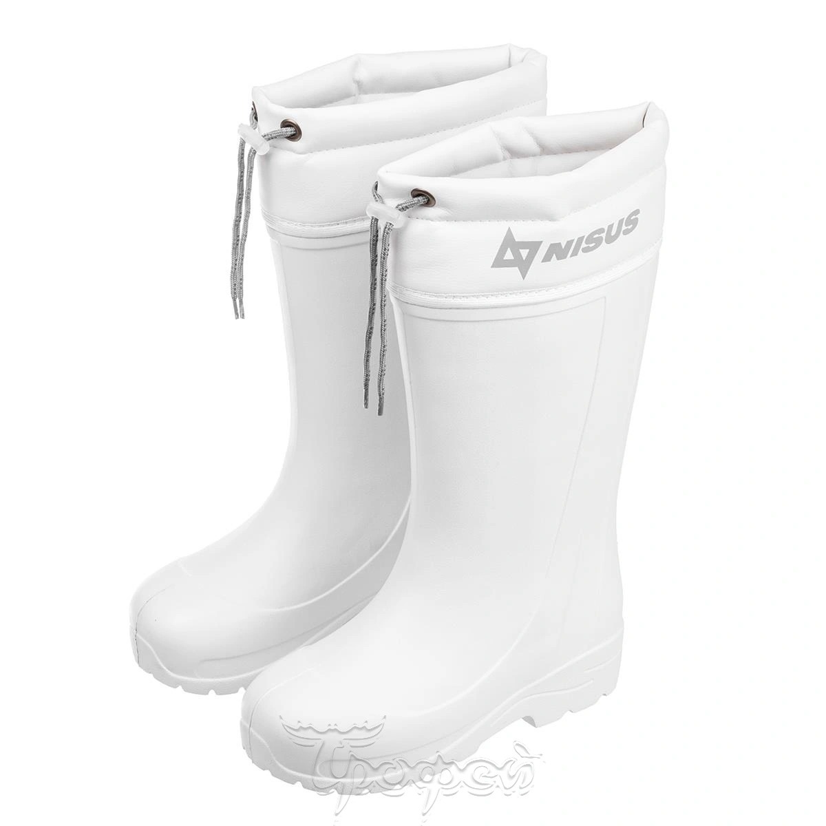 Сапоги женские зимние DIVA  ЭВА -60  вкладыш, манжета, белый