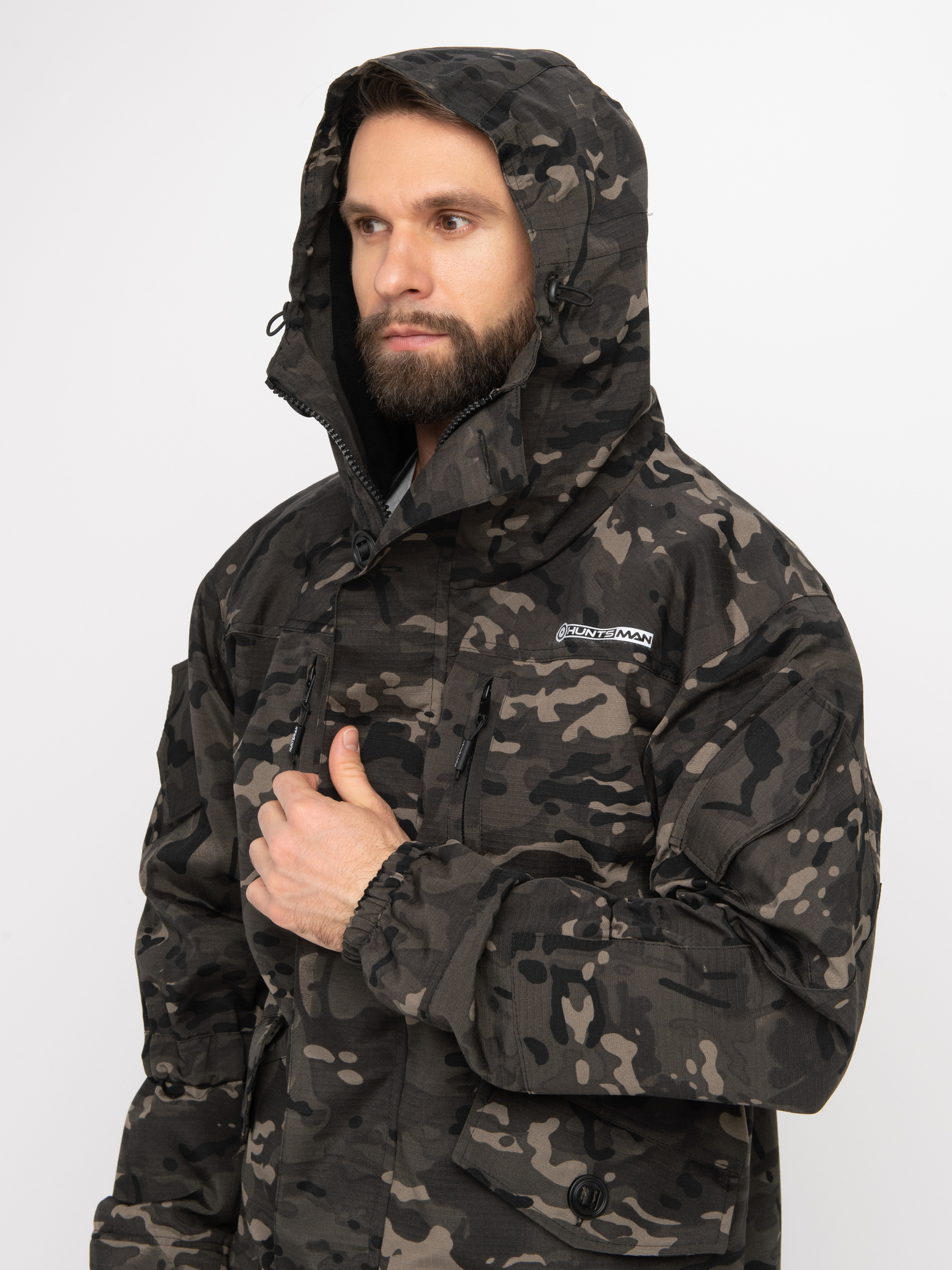 Костюм деми Горка -5 Мультикам Black Рип-Стоп