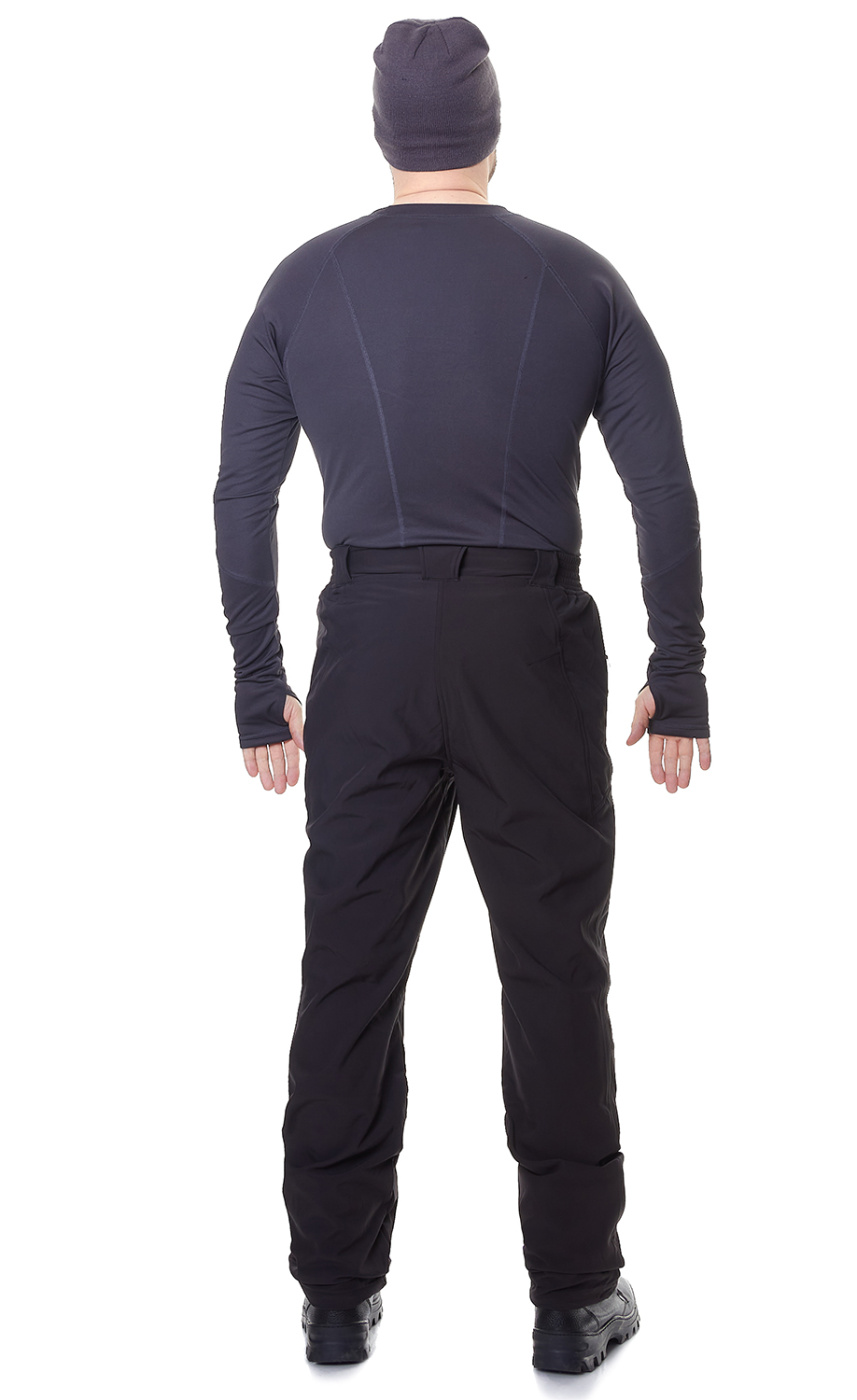 Беринг костюм для рыбалки GRAYLING софтшелл черн.