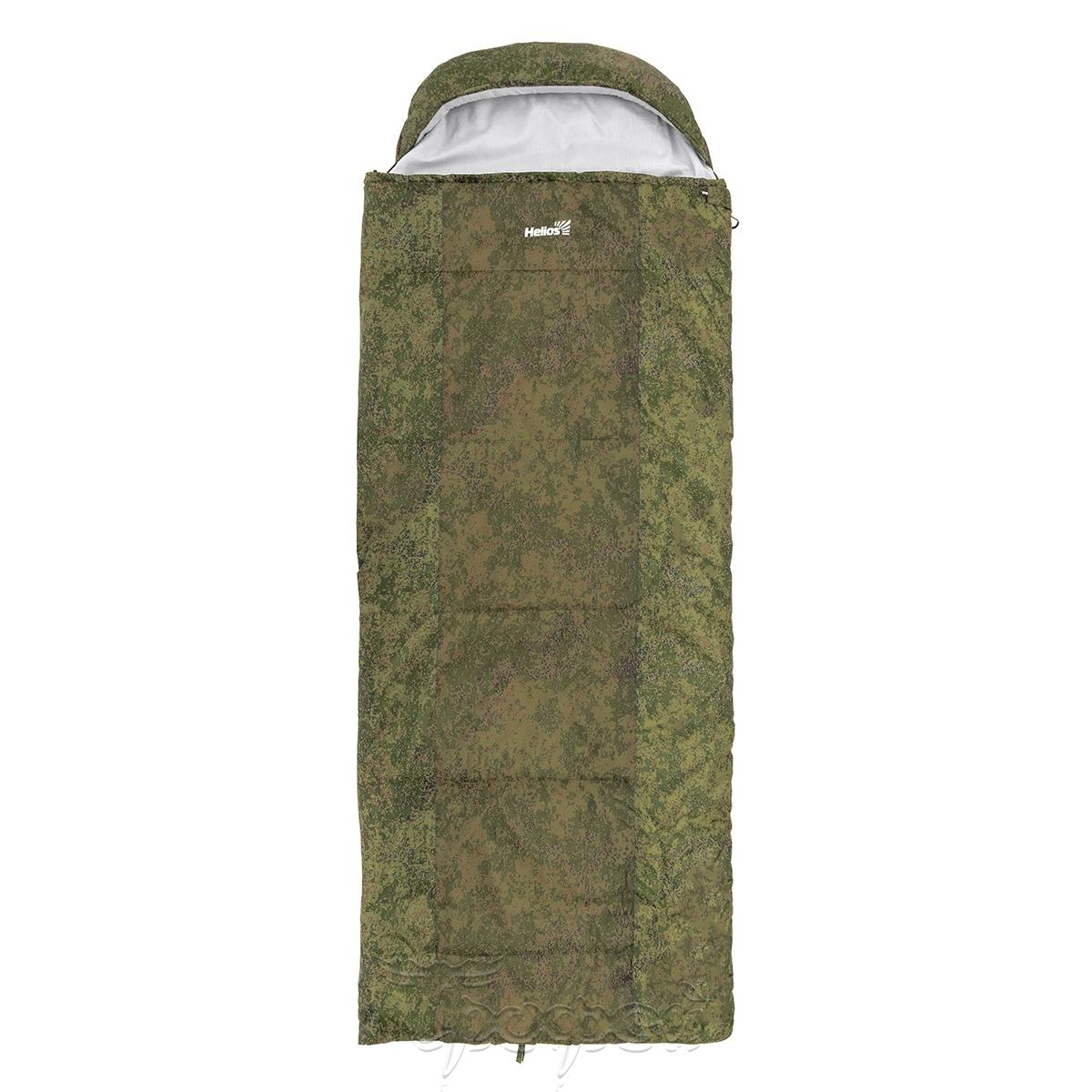 Спальный мешок БАТЫР EXTREME (220х90) Stratex 300 КМФ цифра (HS-SB-ST300-220x90) Helios