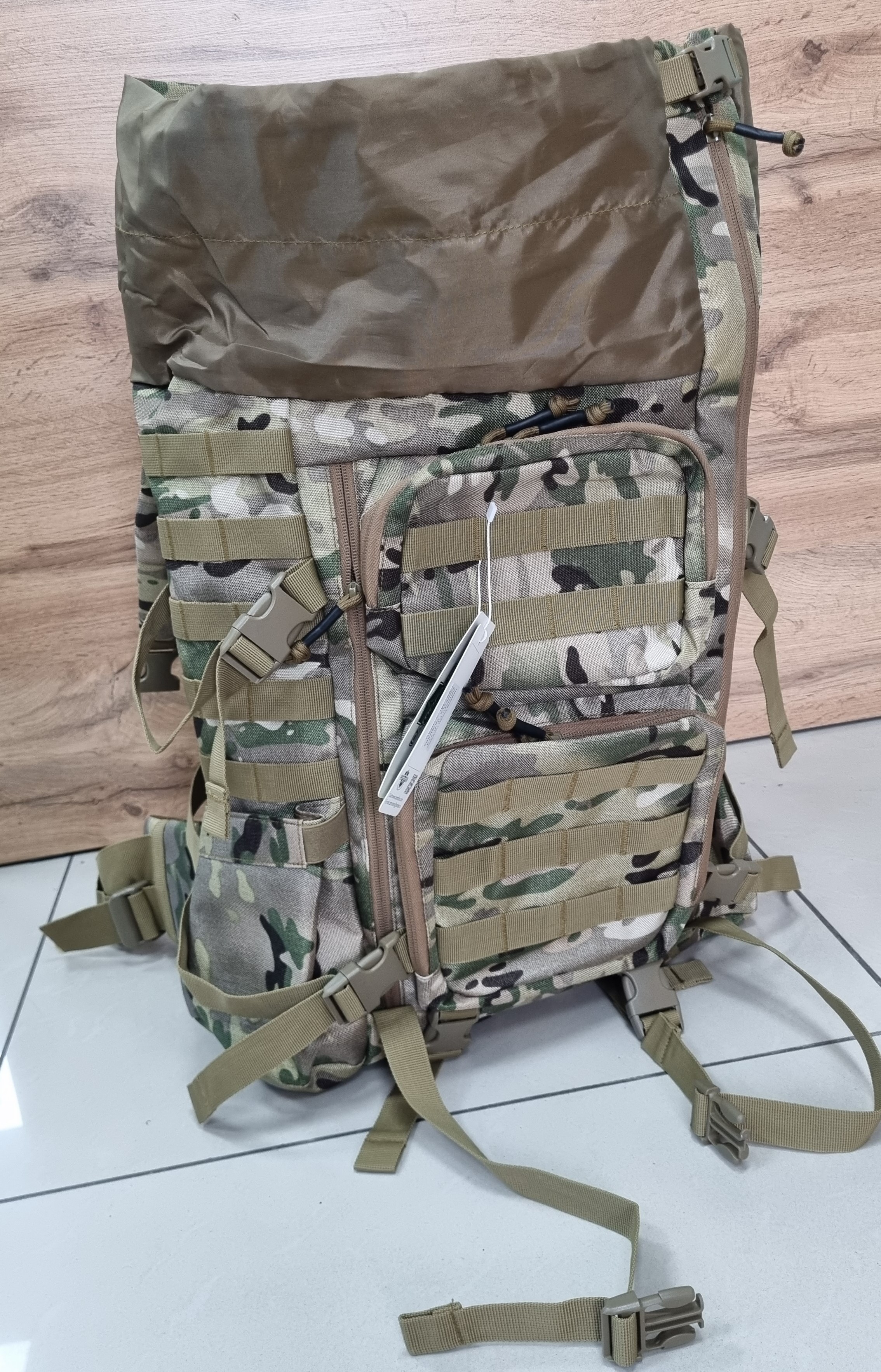Рюкзак тактический 50л Camofans CF-P-114 мультикам
