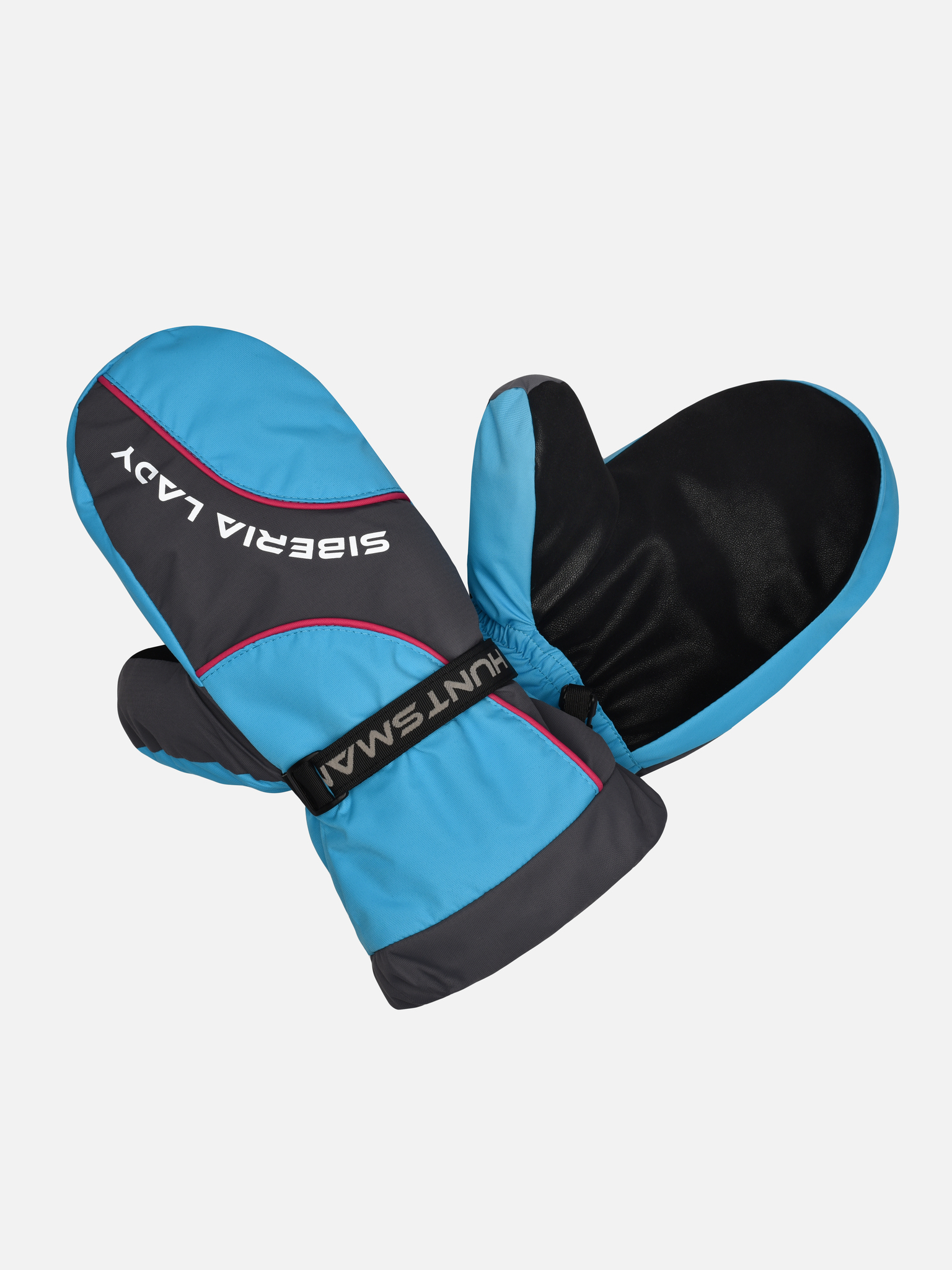 Рукавицы Siberia Lady Breathable Серый/Голубой