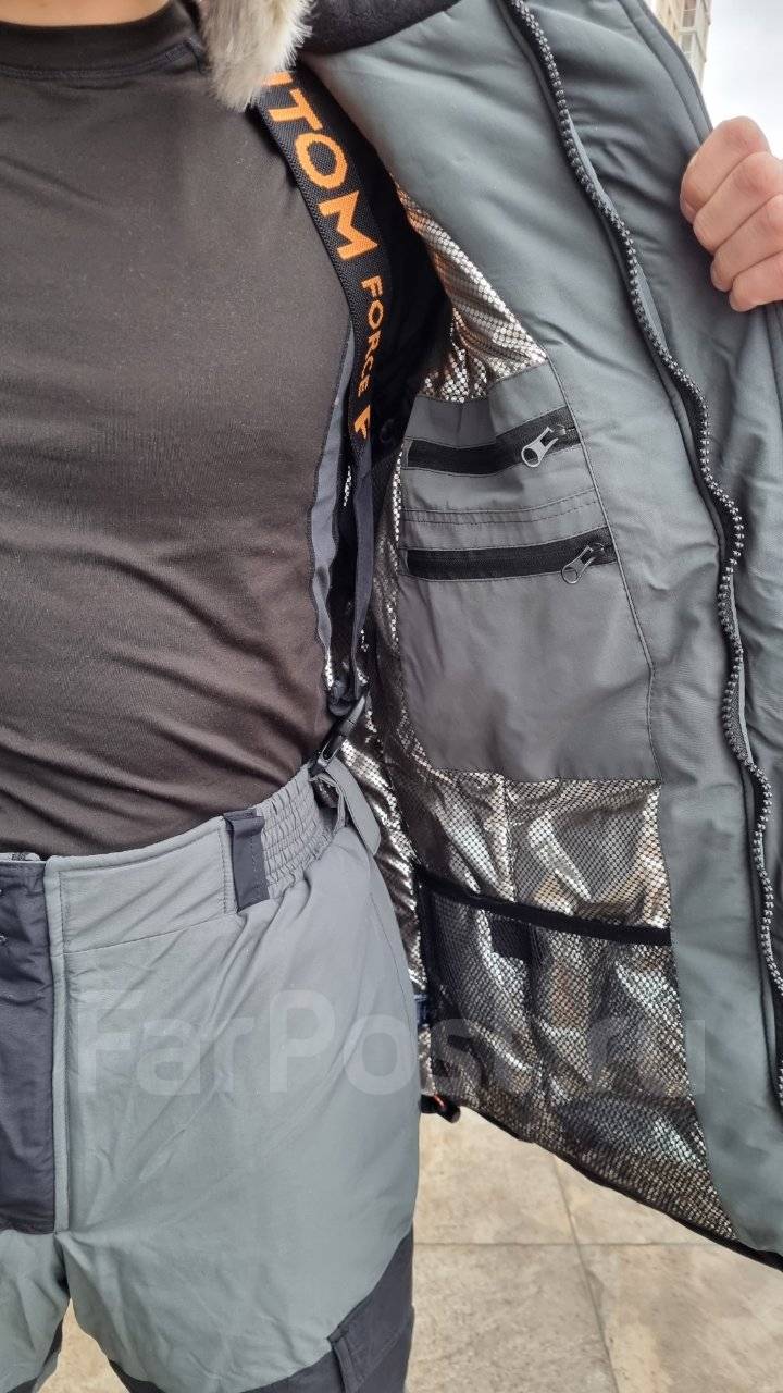 Костюм зимний мужской Gorka NEXT WINTER TASLAN Grey/Black