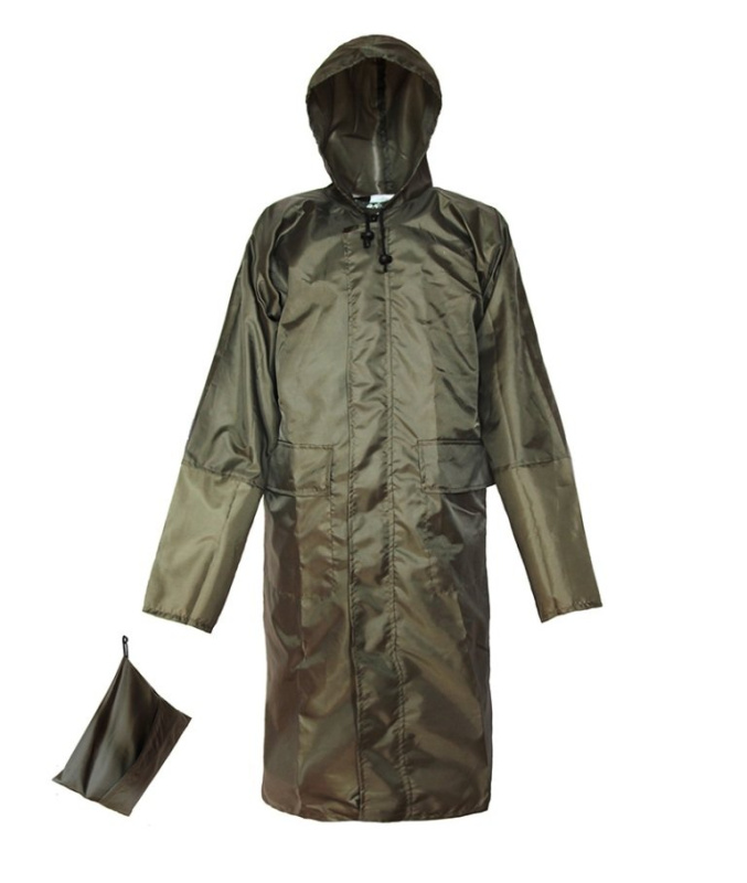 Плащ ветровлагозащитный "Raincoat" ВВЗ-1 цв. МОХ, тк Oxford 240D, 2400мм