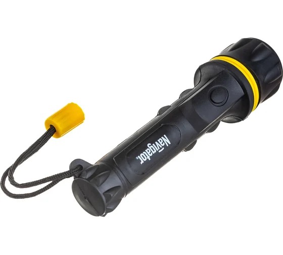 Фонарь Navigator 71 584 NPT-R06-2AA Пластик + резина. 1LED 0.5Вт