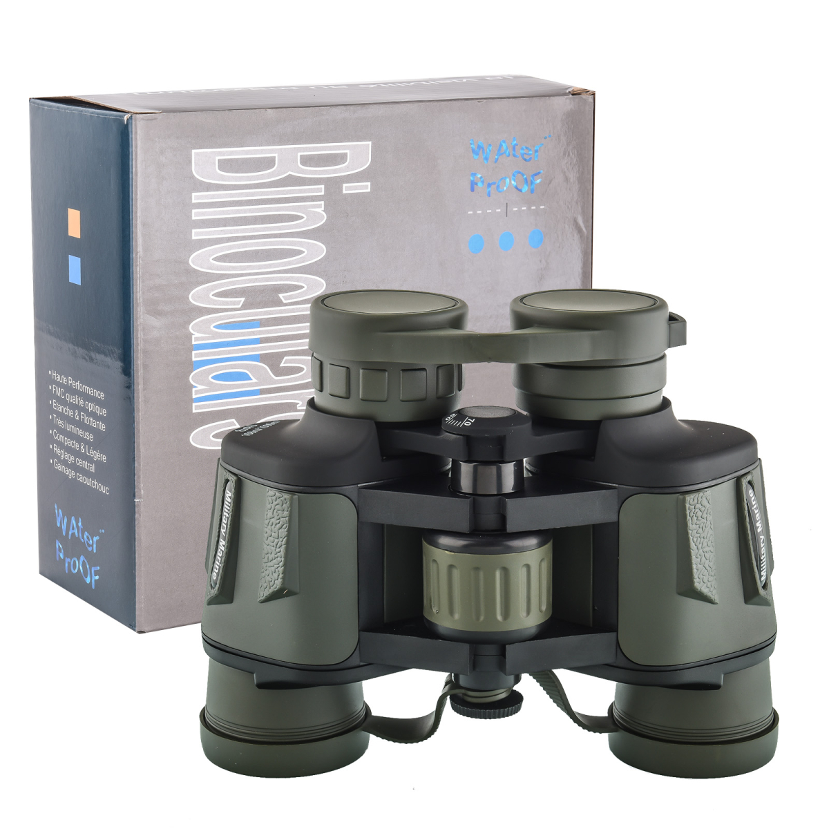 Бинокль Military Marine 8x40 олива