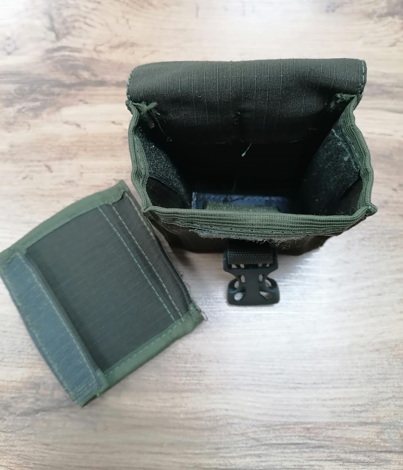 Подсумок под магазины СВД х2 закр. (ткань гретта рипстоп) ОЛИВА